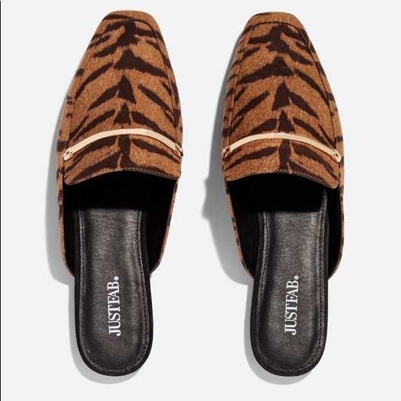 Tiger print mule loafer - Picture 1 of 5